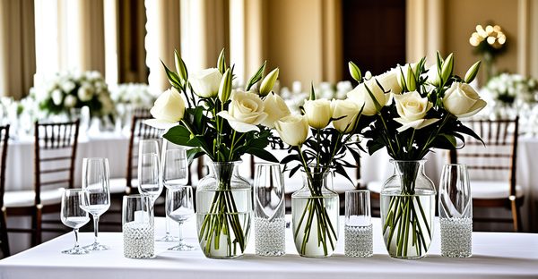 Vases mariages : élégance et originalité pour votre cérémonie